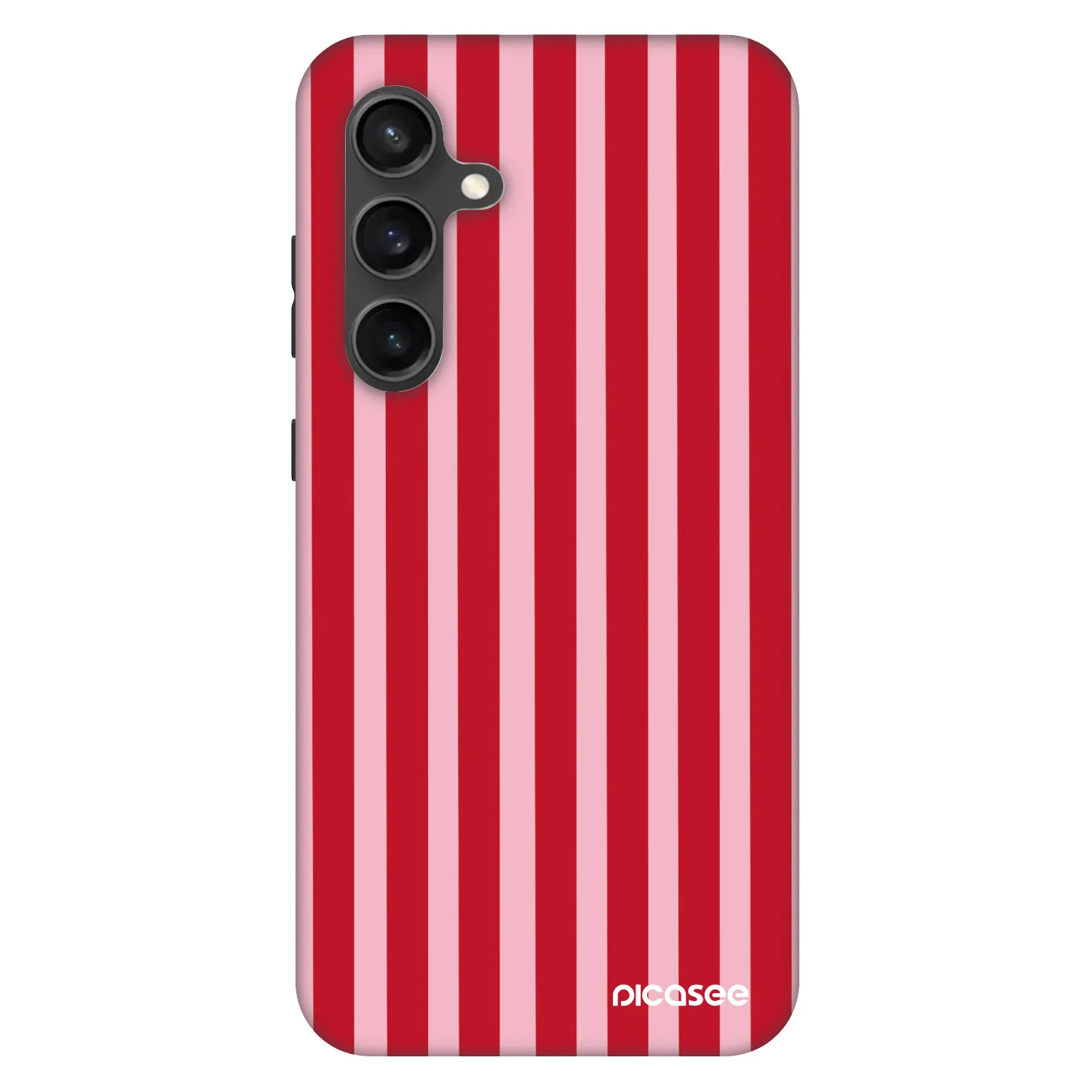 Picasee Fashion Case für Samsung Galaxy S24 FE S721B - Lines red