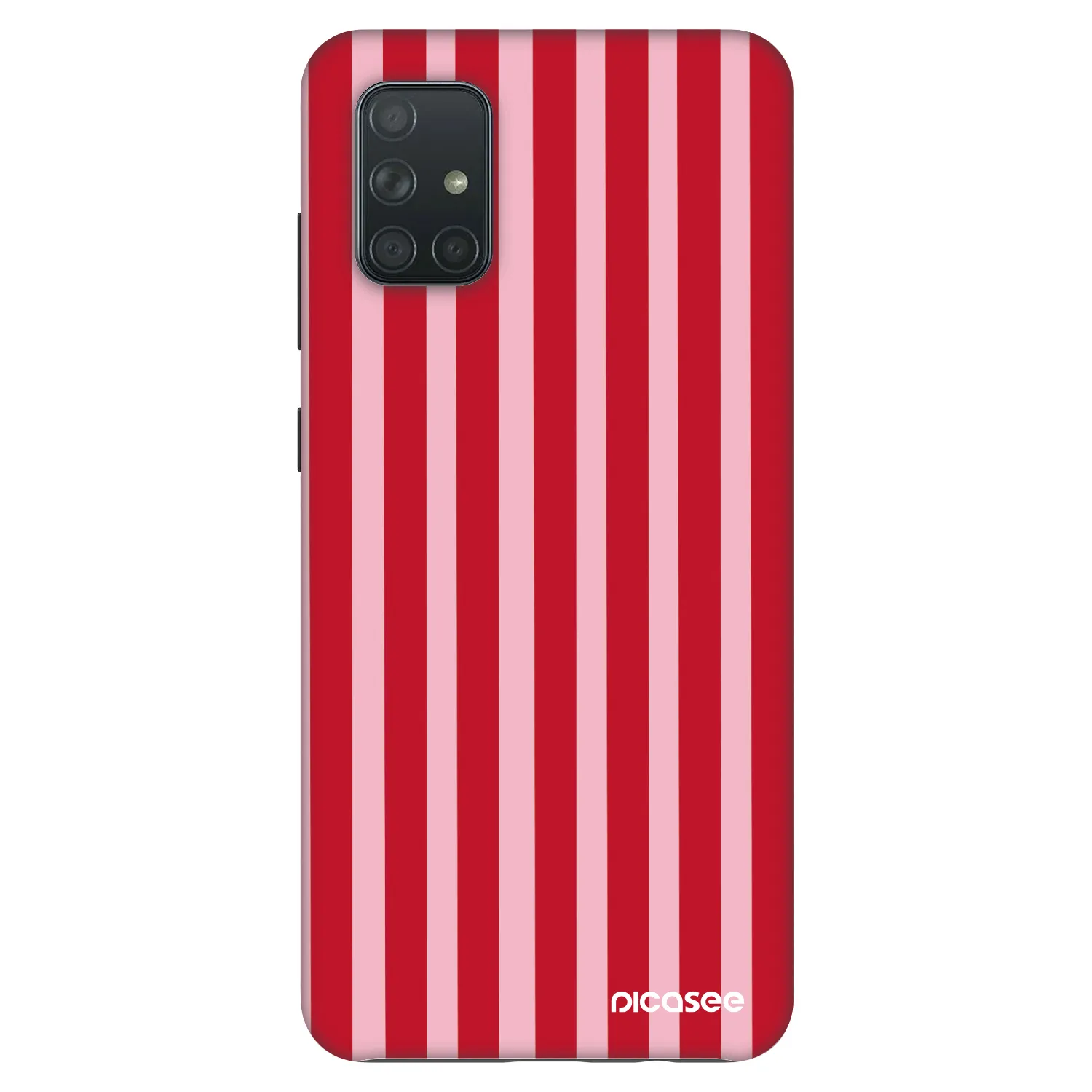 Picasee Fashion Case für Samsung Galaxy A71 A715F - Lines red