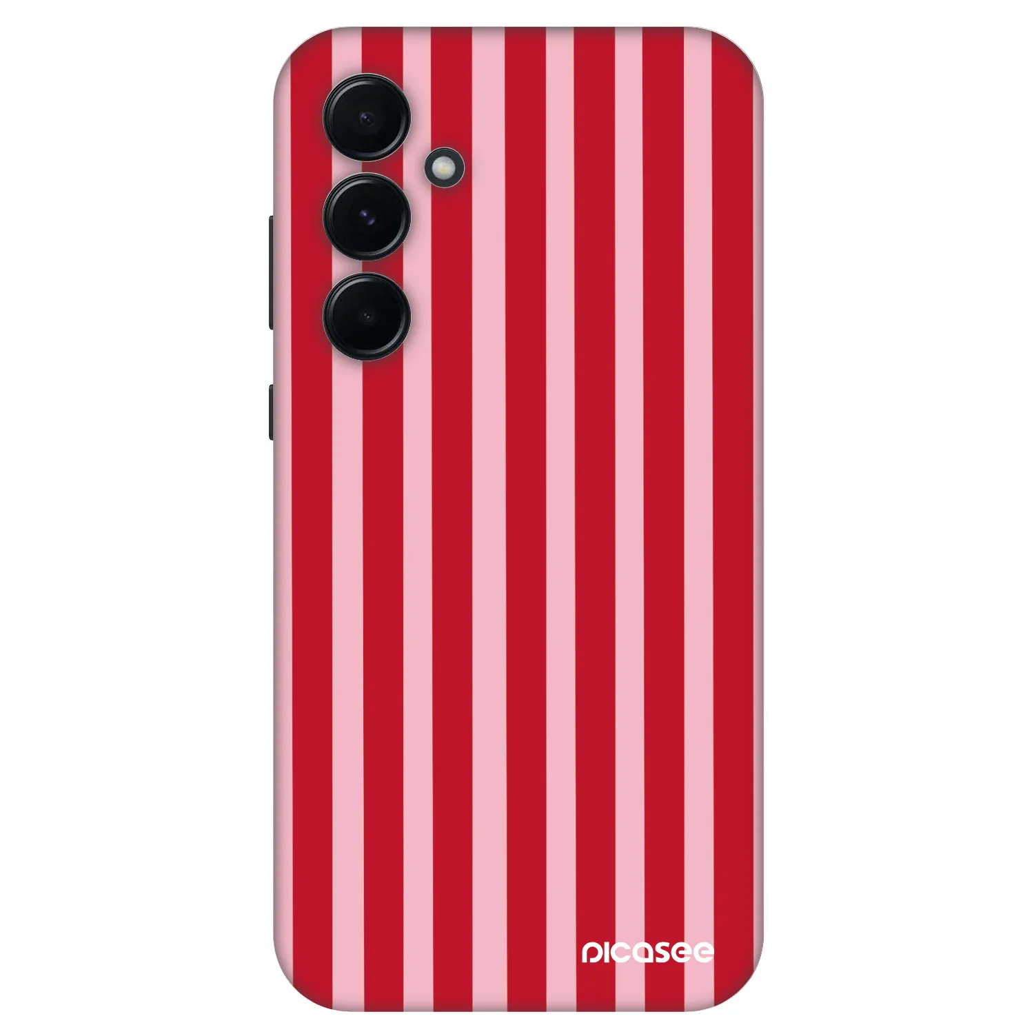 Picasee Fashion Case für Samsung Galaxy A55 5G A556B - Lines red