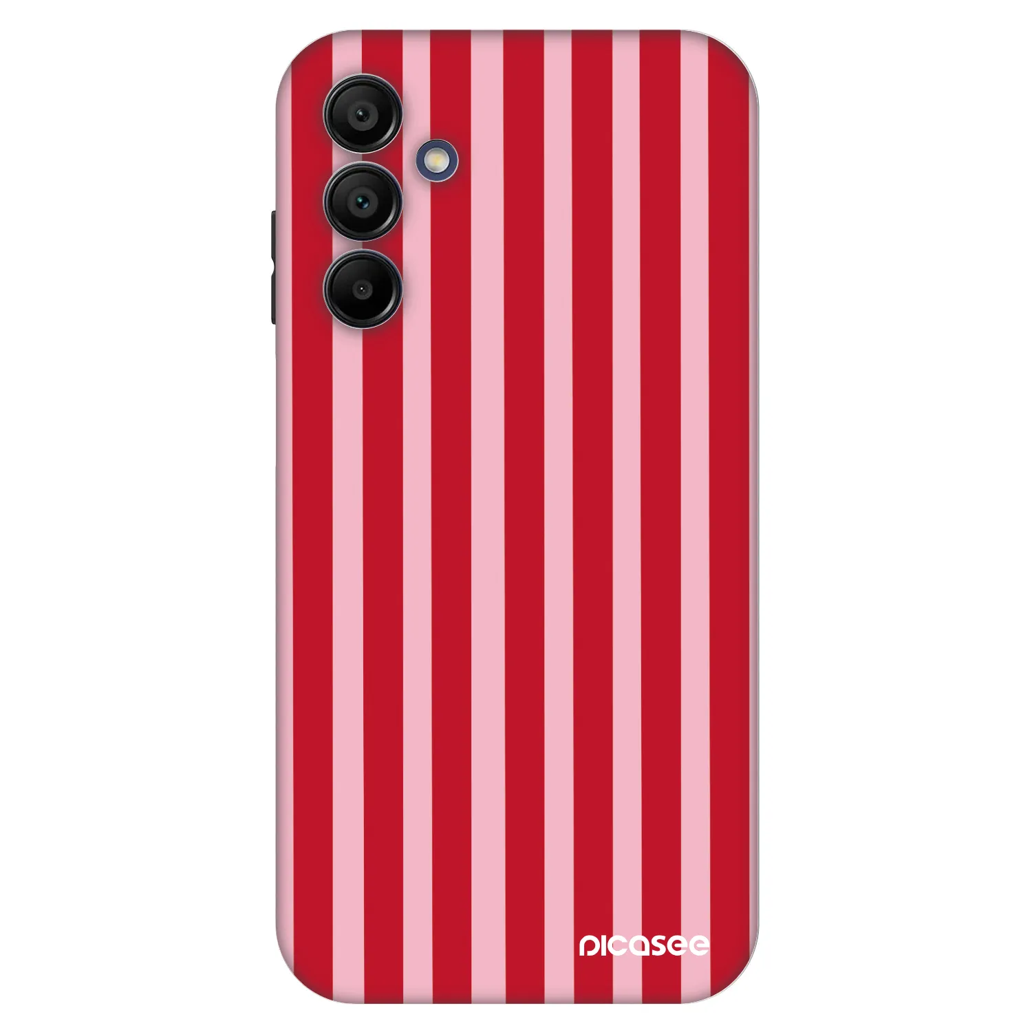 Picasee Fashion Case für Samsung Galaxy A15 A155F 4G - Lines red