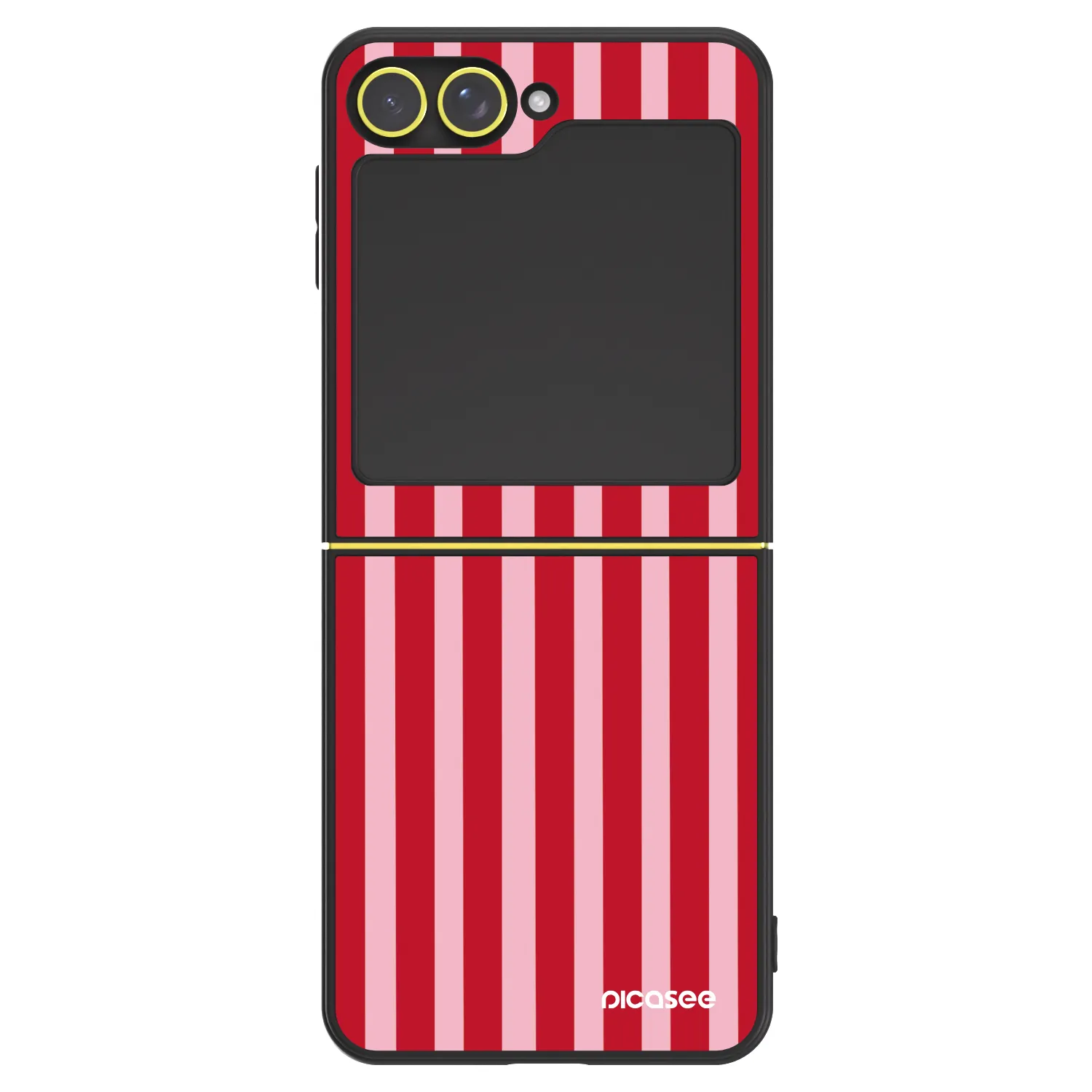 Picasee ULTIMATE CASE für Samsung Galaxy Z Flip7 FE 5G - Lines red