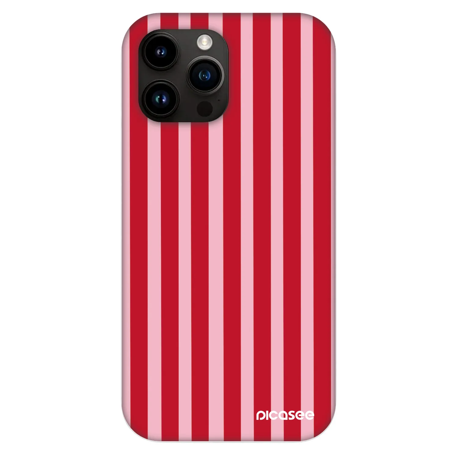Picasee Fashion Case MagSafe für Apple iPhone 13 Pro Max - Lines red