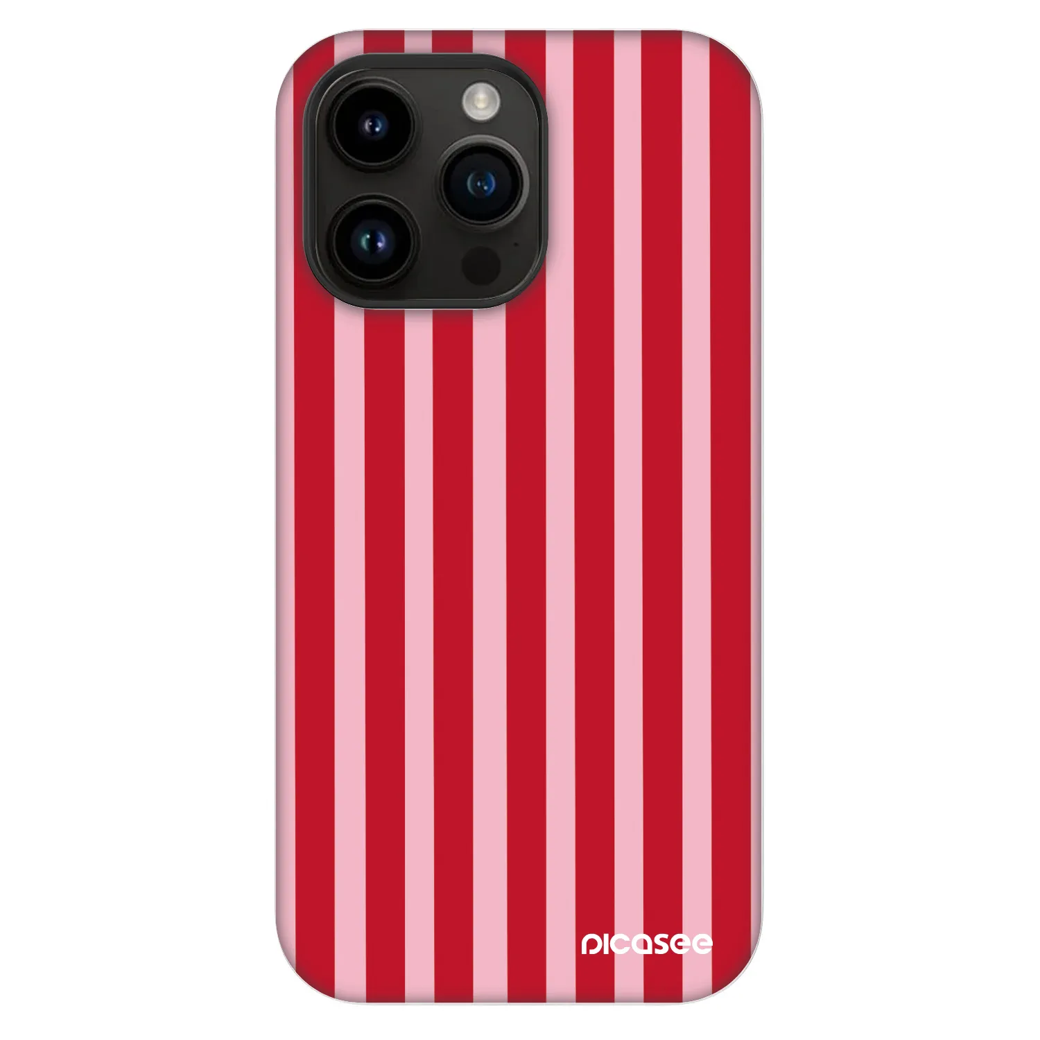 Picasee Fashion Case MagSafe für Apple iPhone 14 Pro Max - Lines red