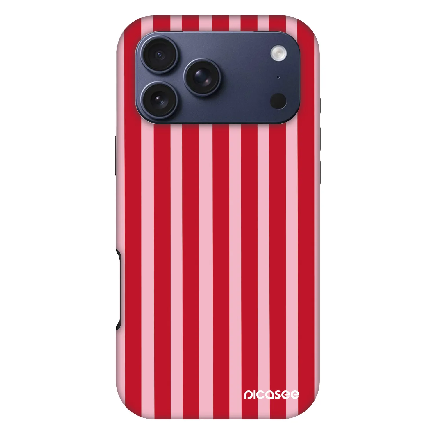 Picasee Fashion Case MagSafe für Apple iPhone 17 Pro Max - Lines red