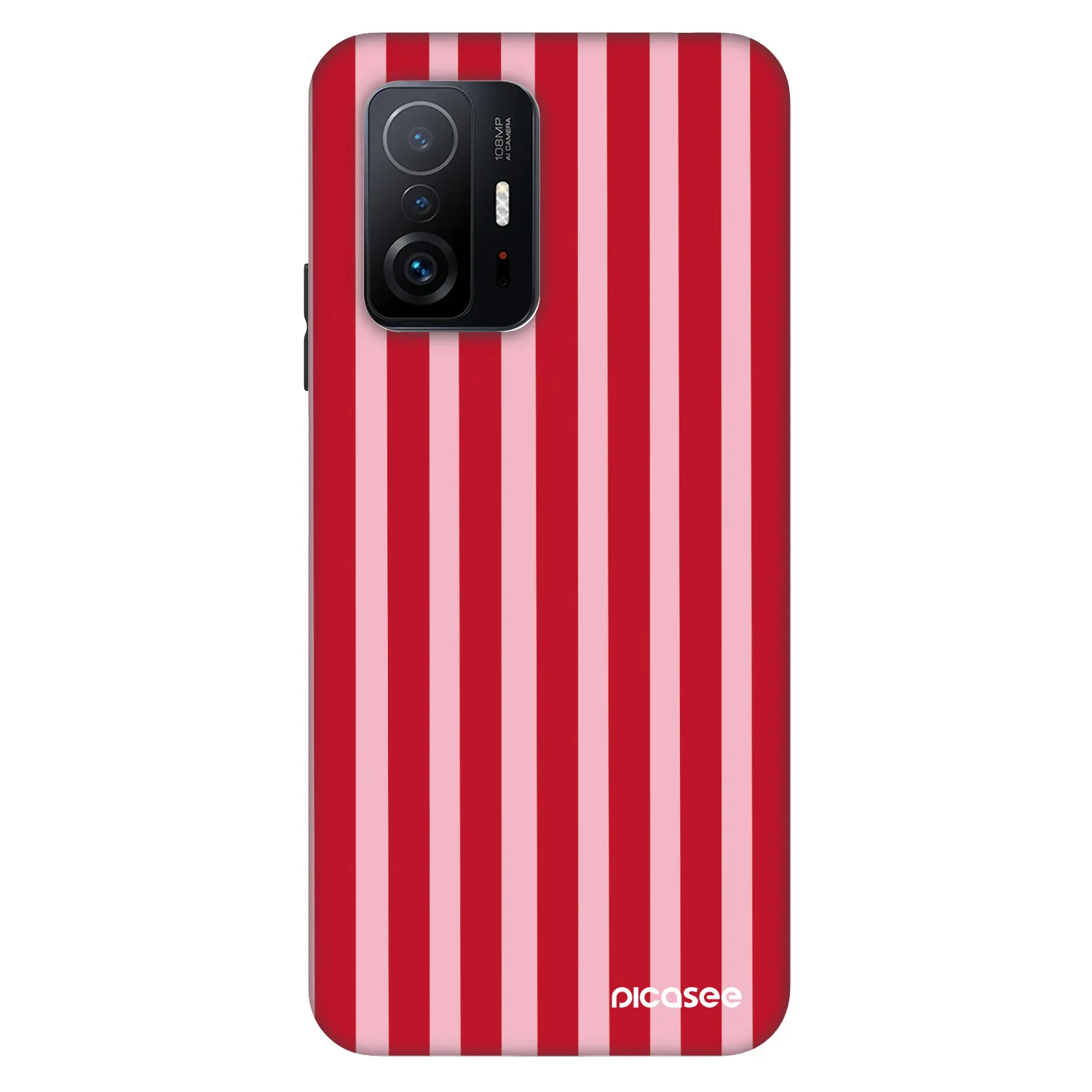 Picasee Fashion Case für Xiaomi 11T - Lines red