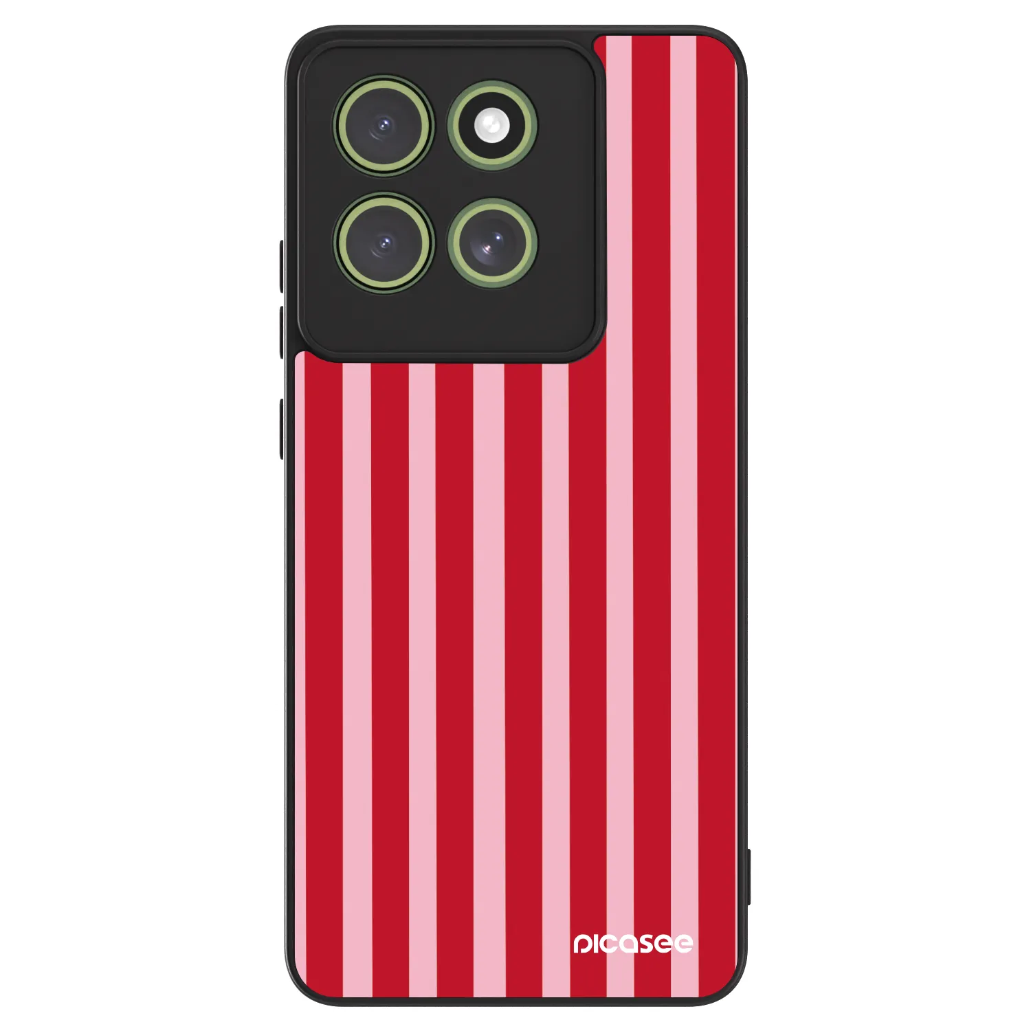 Picasee ULTIMATE CASE für Motorola Moto G86 Power 5G - Lines red