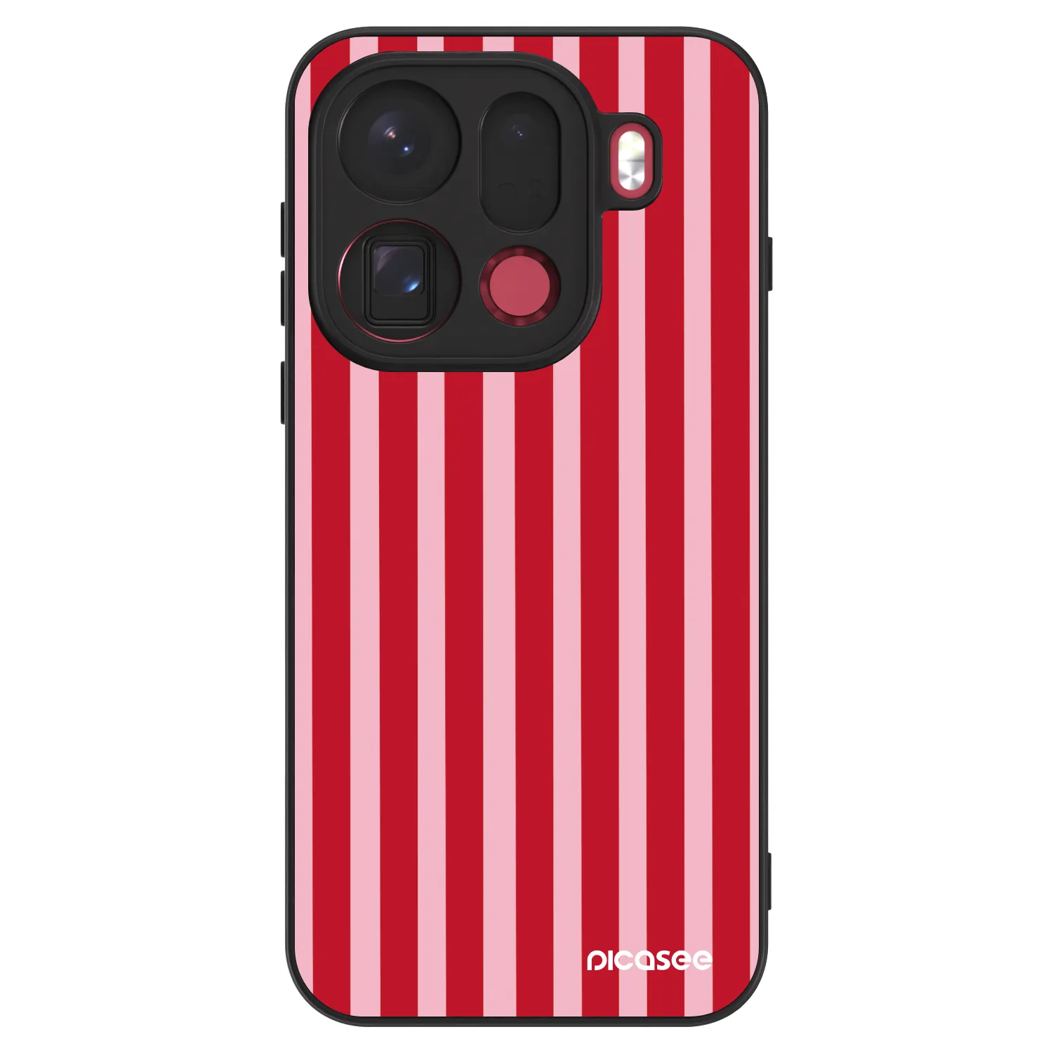 Picasee ULTIMATE CASE für OPPO Find X9 Pro - Lines red