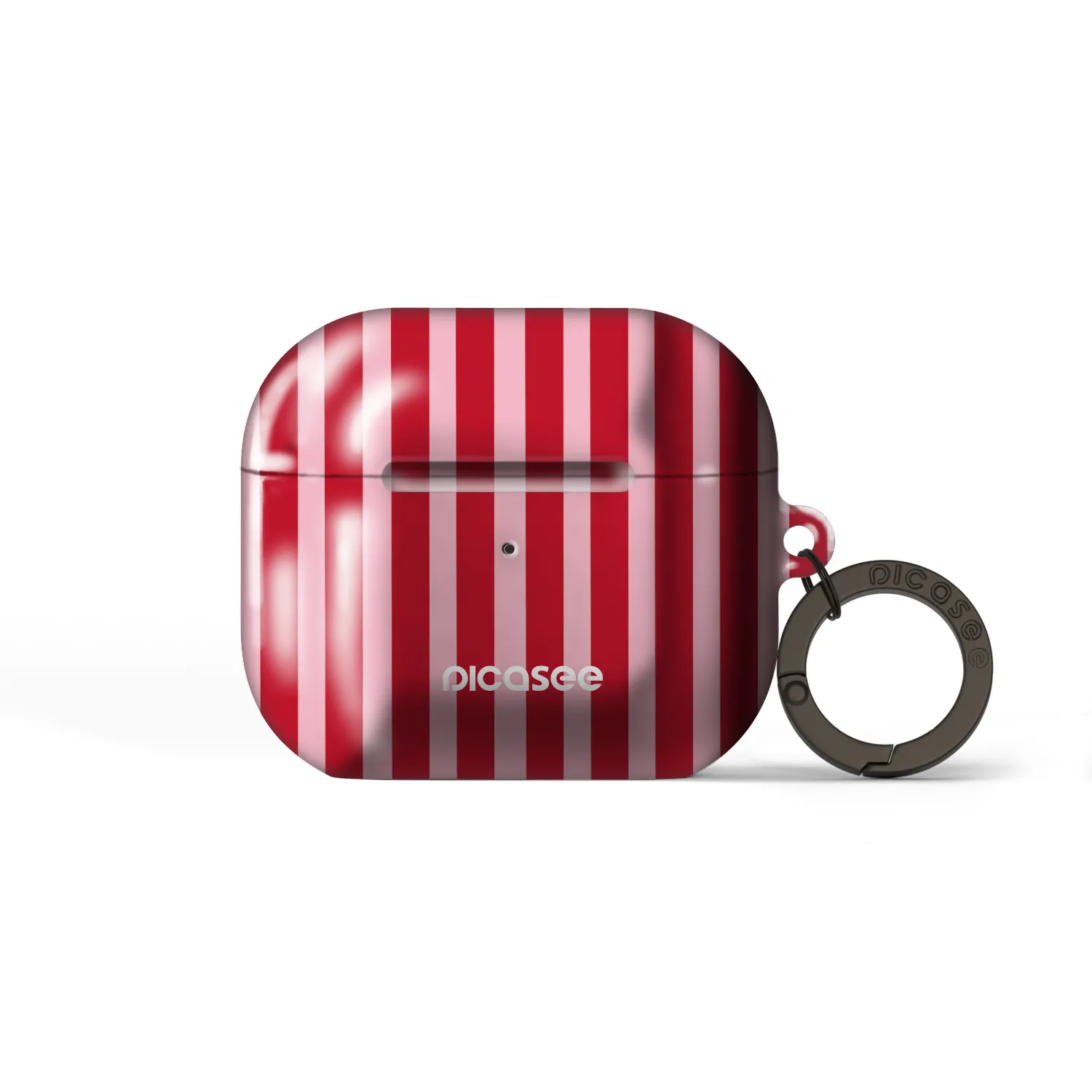 Picasee Obal pro Apple AirPods 3 - Lines red