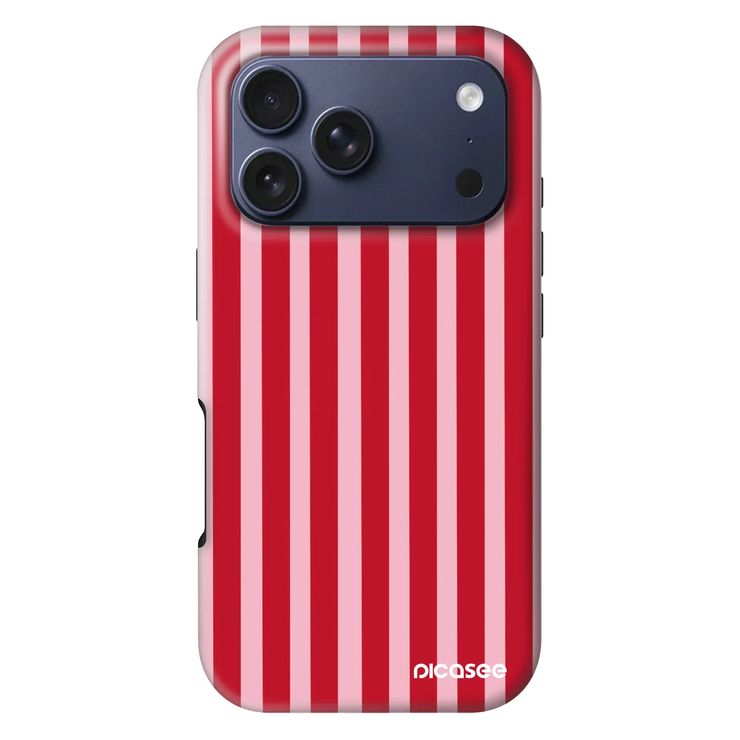 Picasee Fashion Case MagSafe für Apple iPhone 18 Pro - Lines red