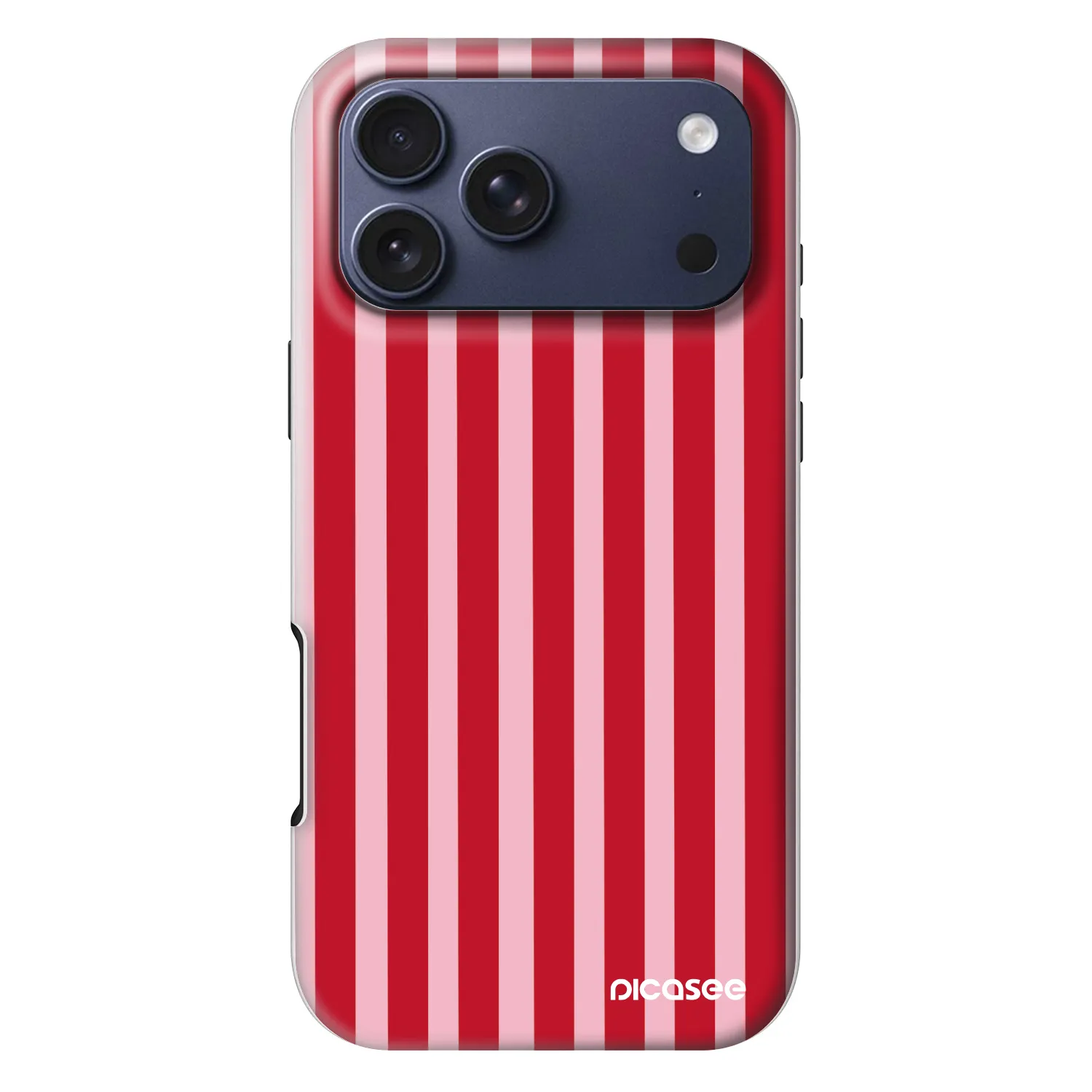 Picasee Fashion Case MagSafe für Apple iPhone 18 Pro Max - Lines red