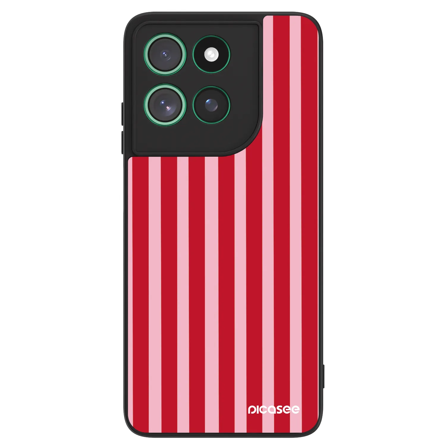 Picasee ULTIMATE CASE für Motorola Moto G57 Power - Lines red
