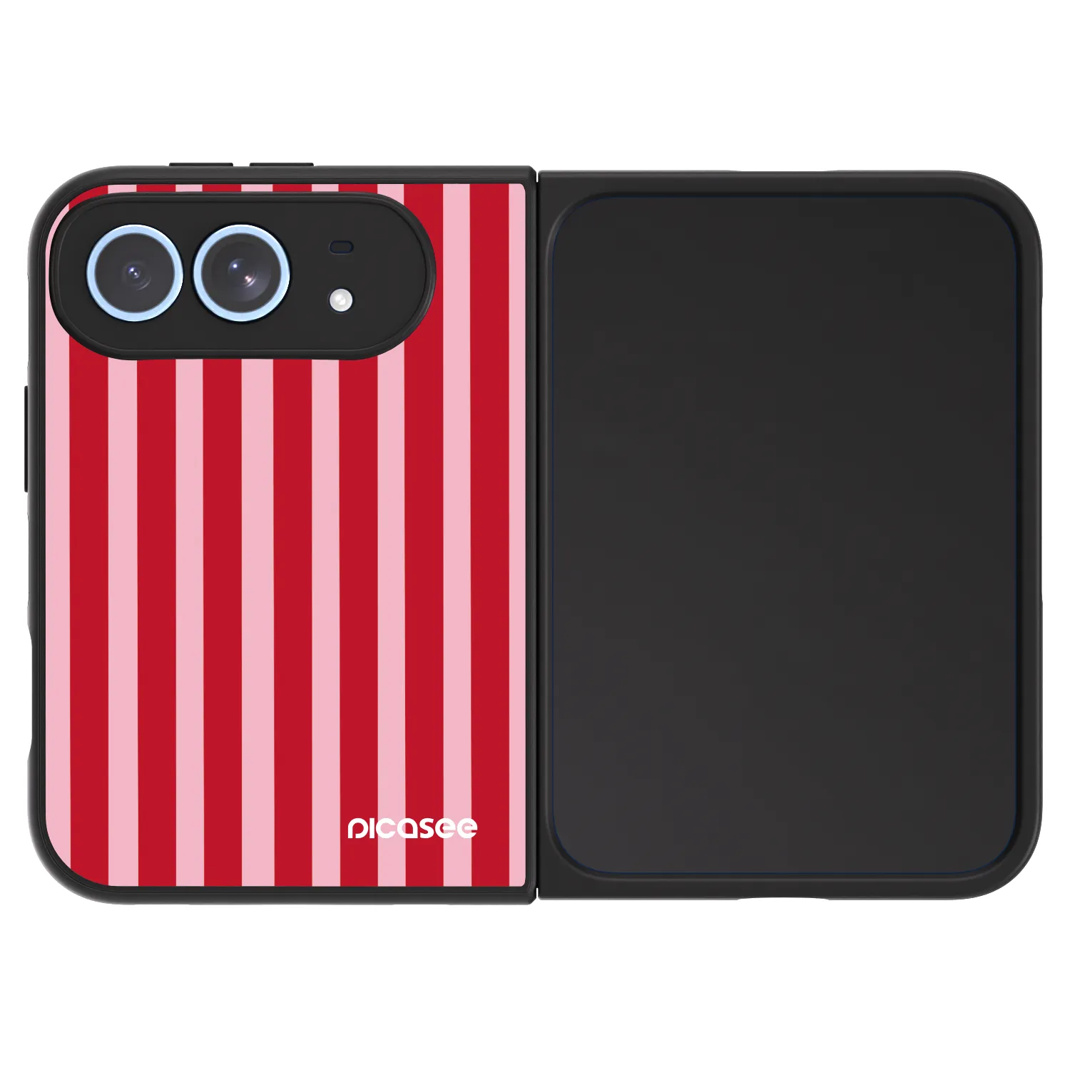 Picasee ULTIMATE CASE MagSafe für Apple iPhone Duo - Lines red