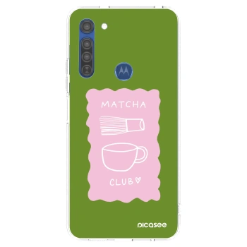 Hülle für Motorola Moto G8 - Matcha club