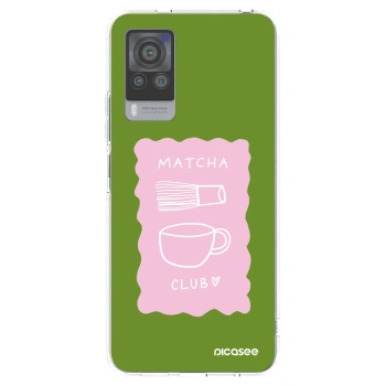 Picasee Vivo X60 Pro 5G Hülle - Transparentes Silikon - Matcha club