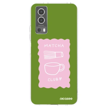 Picasee Vivo Y72 5G Hülle - Transparentes Silikon - Matcha club