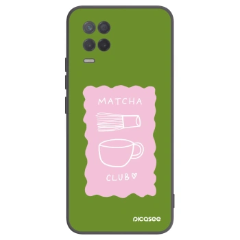 Picasee Realme 8 5G Hülle - Schwarzes Silikon - Matcha club