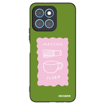 Picasee Honor X6 Hülle - Schwarzes Silikon - Matcha club