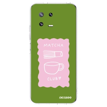 Picasee Xiaomi 13 Pro Hülle - Transparentes Silikon - Matcha club
