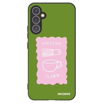 Picasee Samsung Galaxy A34 5G A346B Hülle - Schwarzes Silikon - Matcha club