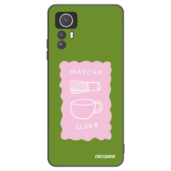 Picasee Xiaomi Redmi Note 12S Hülle - Schwarzes Silikon - Matcha club