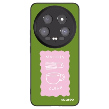 Picasee Xiaomi 14 Ultra Hülle - Schwarzes Silikon - Matcha club