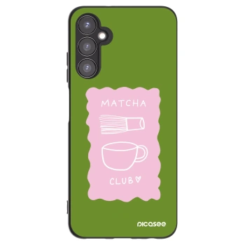 Picasee Samsung Galaxy A05s A057G Hülle - Schwarzes Silikon - Matcha club