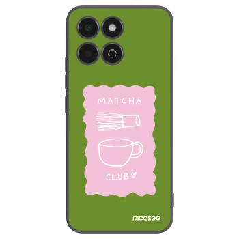Picasee Honor 200 Smart 5G Hülle - Schwarzes Silikon - Matcha club