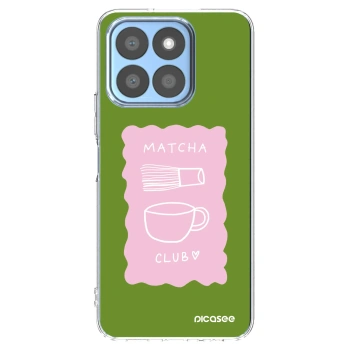Picasee Honor X8c Hülle - Transparentes Silikon - Matcha club