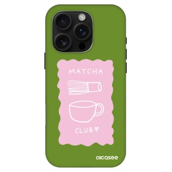 Hülle für Apple iPhone 16 Pro - Matcha club