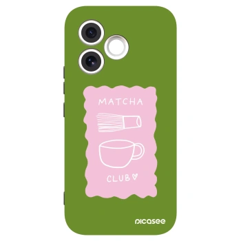 Picasee Honor 600 Lite Hülle - Schwarzes Silikon - Matcha club