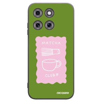 Picasee Motorola Moto G77 Hülle - Schwarzes Silikon - Matcha club