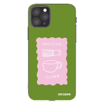 Picasee Apple iPhone 11 Pro Hülle - Transparentes Silikon - Matcha club