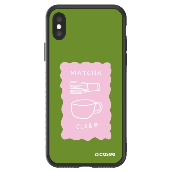 Picasee ULTIMATE CASE für Apple iPhone X/XS - Matcha club