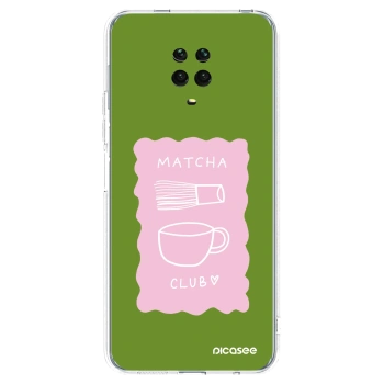 Picasee Xiaomi Redmi Note 9 Pro Hülle - Transparentes Silikon - Matcha club