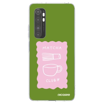 Picasee Xiaomi Mi Note 10 Lite Hülle - Transparentes Silikon - Matcha club