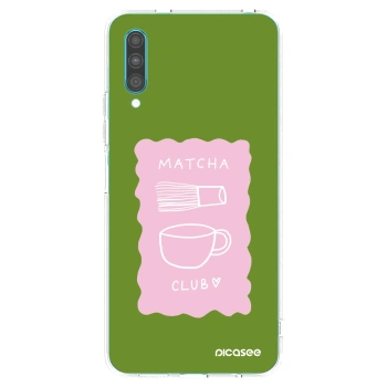 Picasee Samsung Galaxy A30s A307F Hülle - Transparentes Silikon - Matcha club