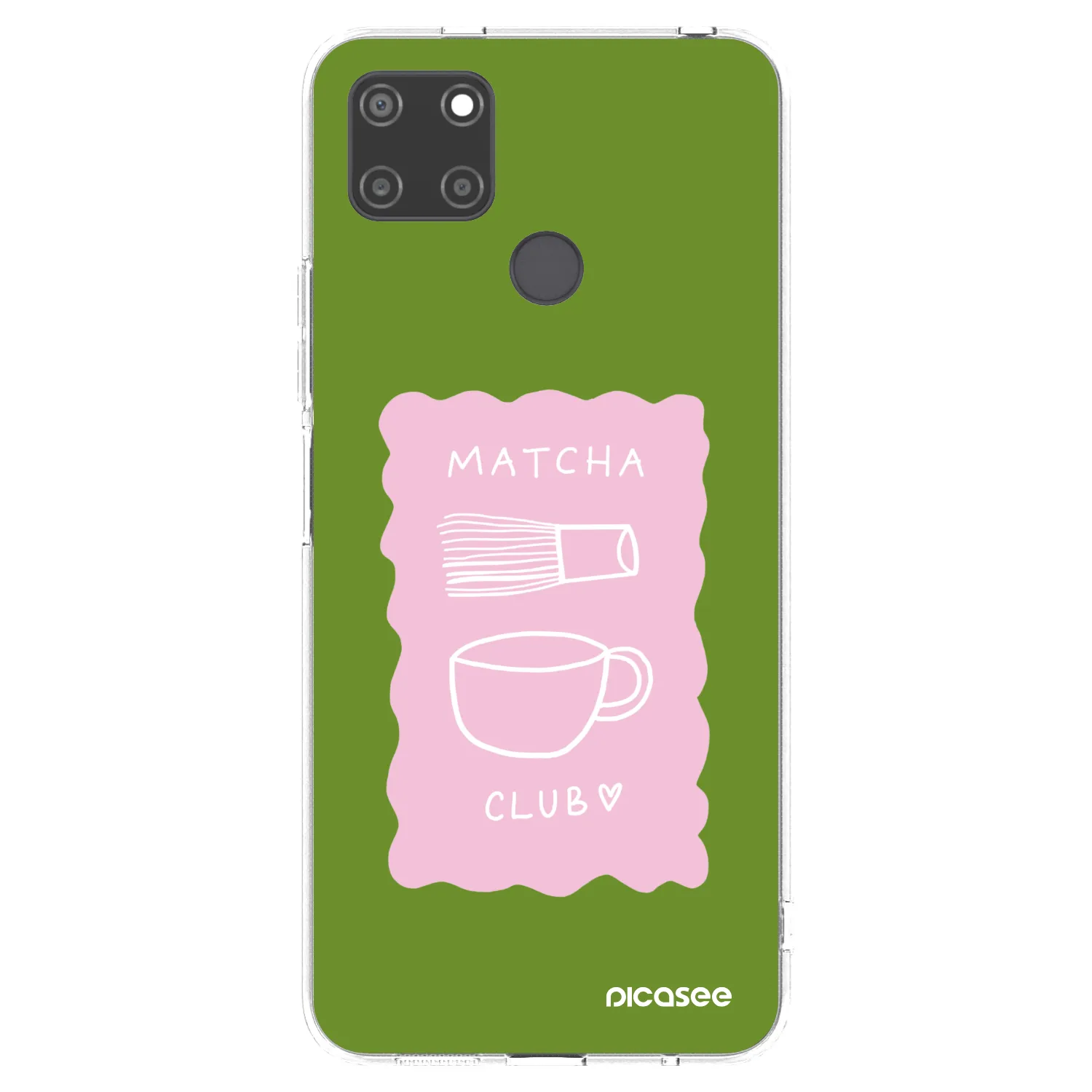 Picasee Realme C21Y Hülle - Transparentes Silikon - Matcha club