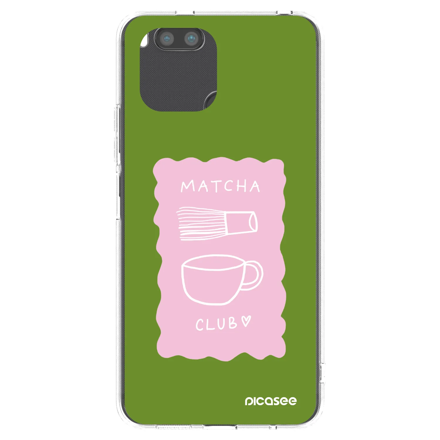 Picasee Xiaomi Redmi A1 Hülle - Transparentes Silikon - Matcha club