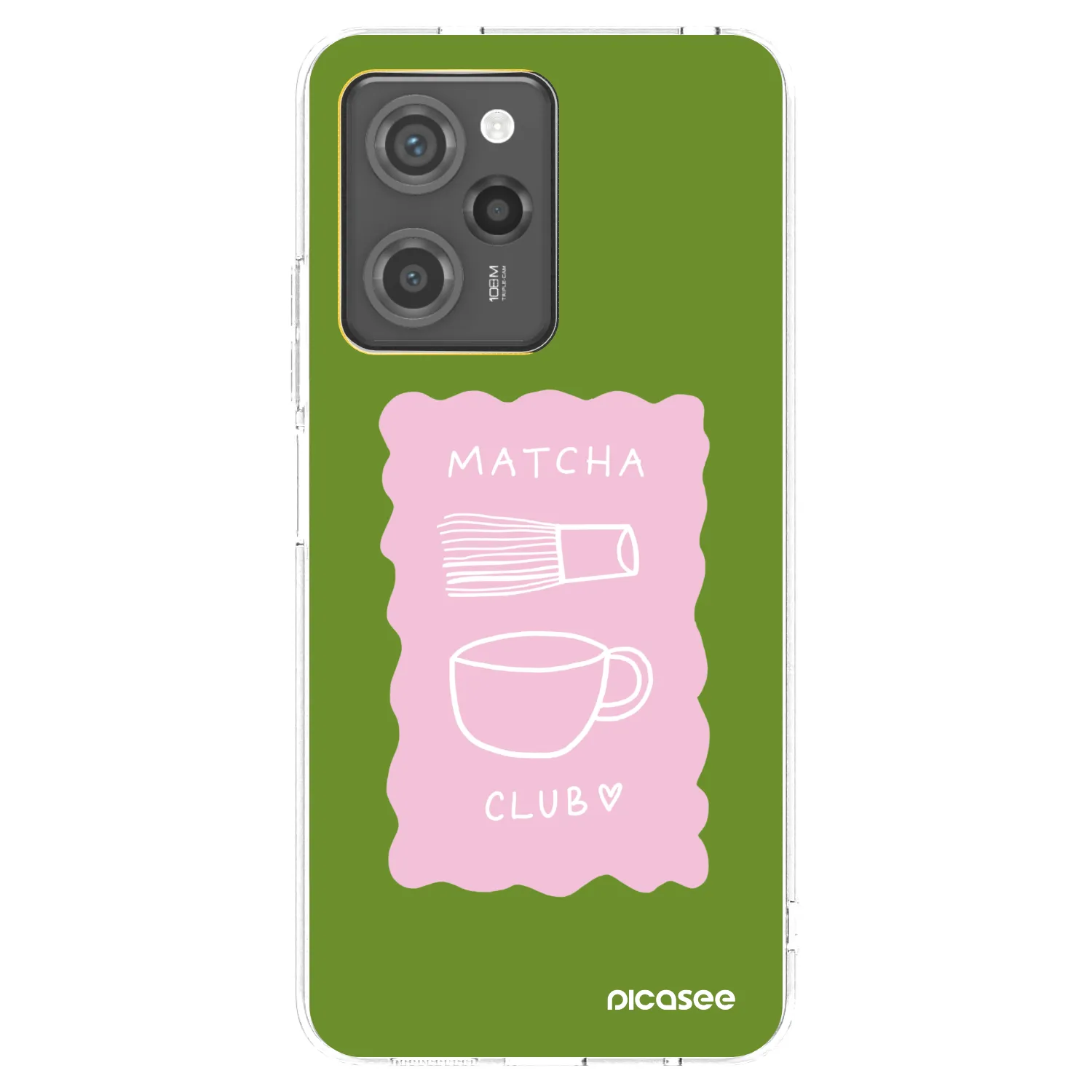 Picasee Xiaomi Poco X5 Pro Hülle - Transparentes Silikon - Matcha club