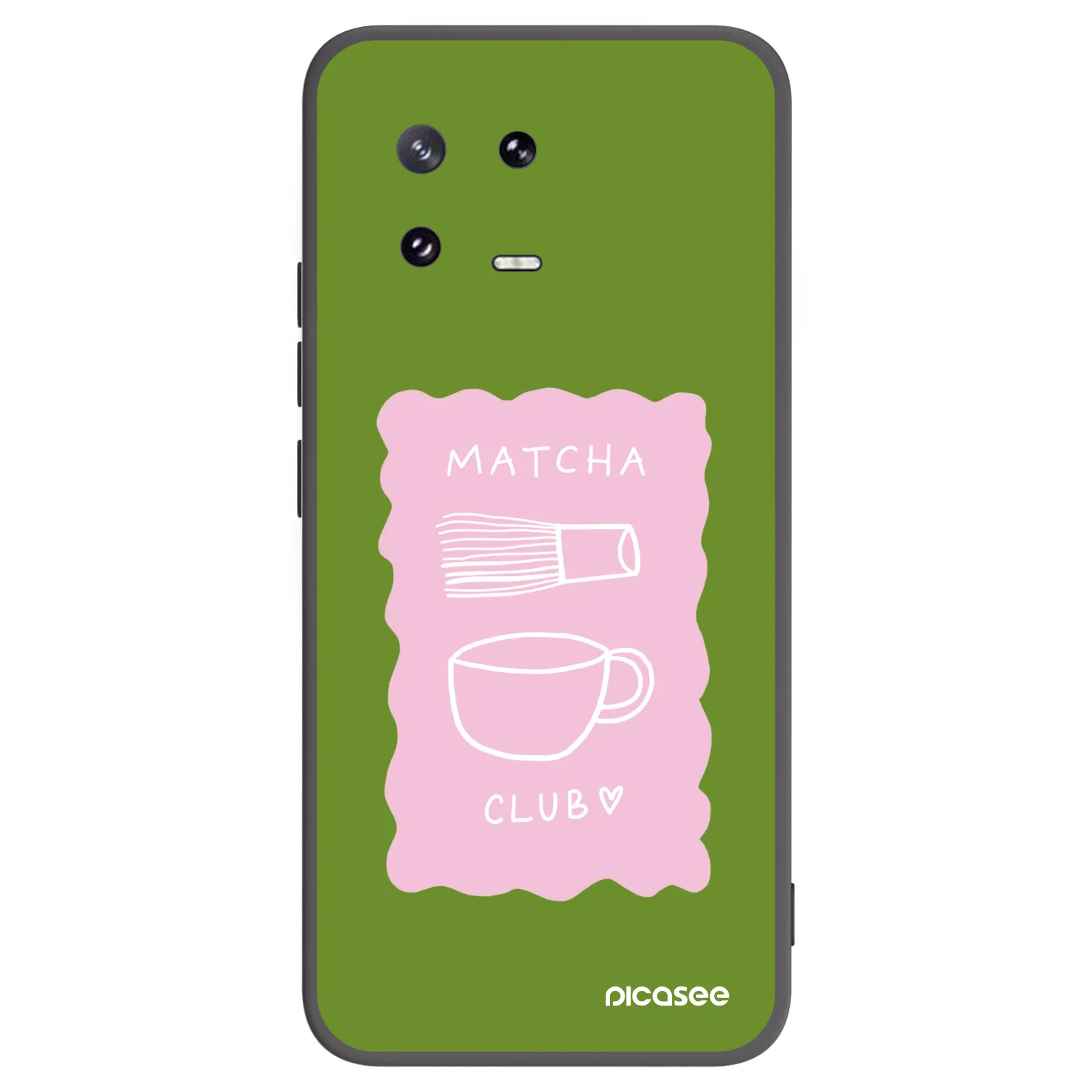 Picasee Xiaomi 13 Pro Hülle - Schwarzes Silikon - Matcha club