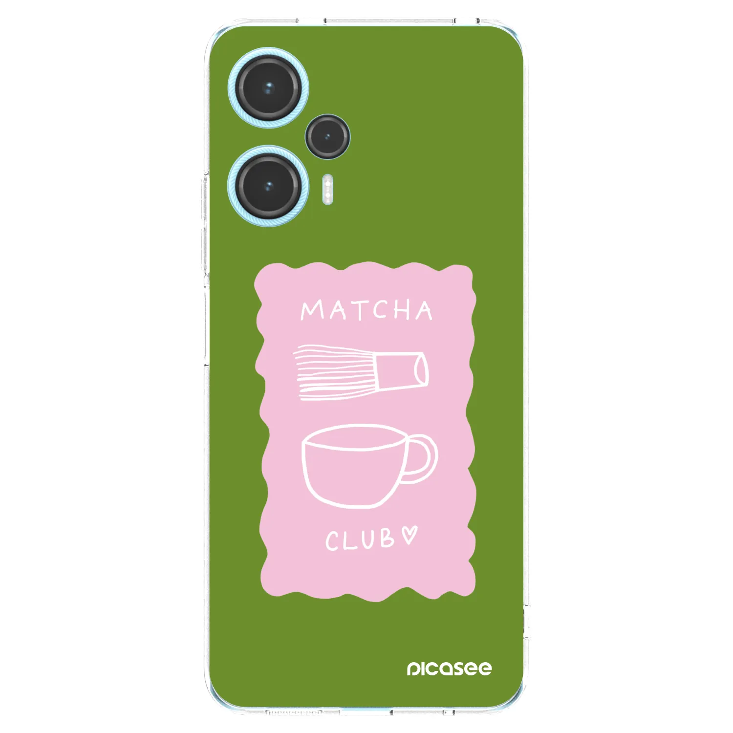 Picasee Xiaomi Poco F5 Hülle - Transparentes Silikon - Matcha club