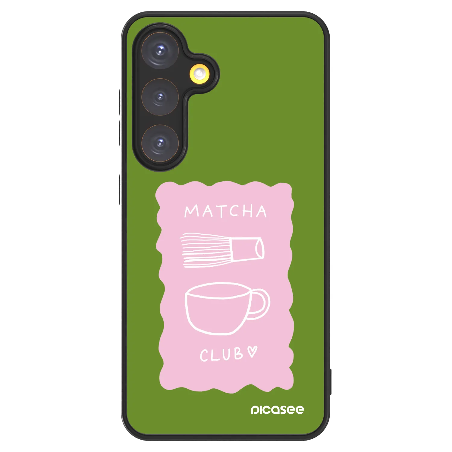 Picasee ULTIMATE CASE PowerShare für Samsung Galaxy S24 S921B 5G - Matcha club