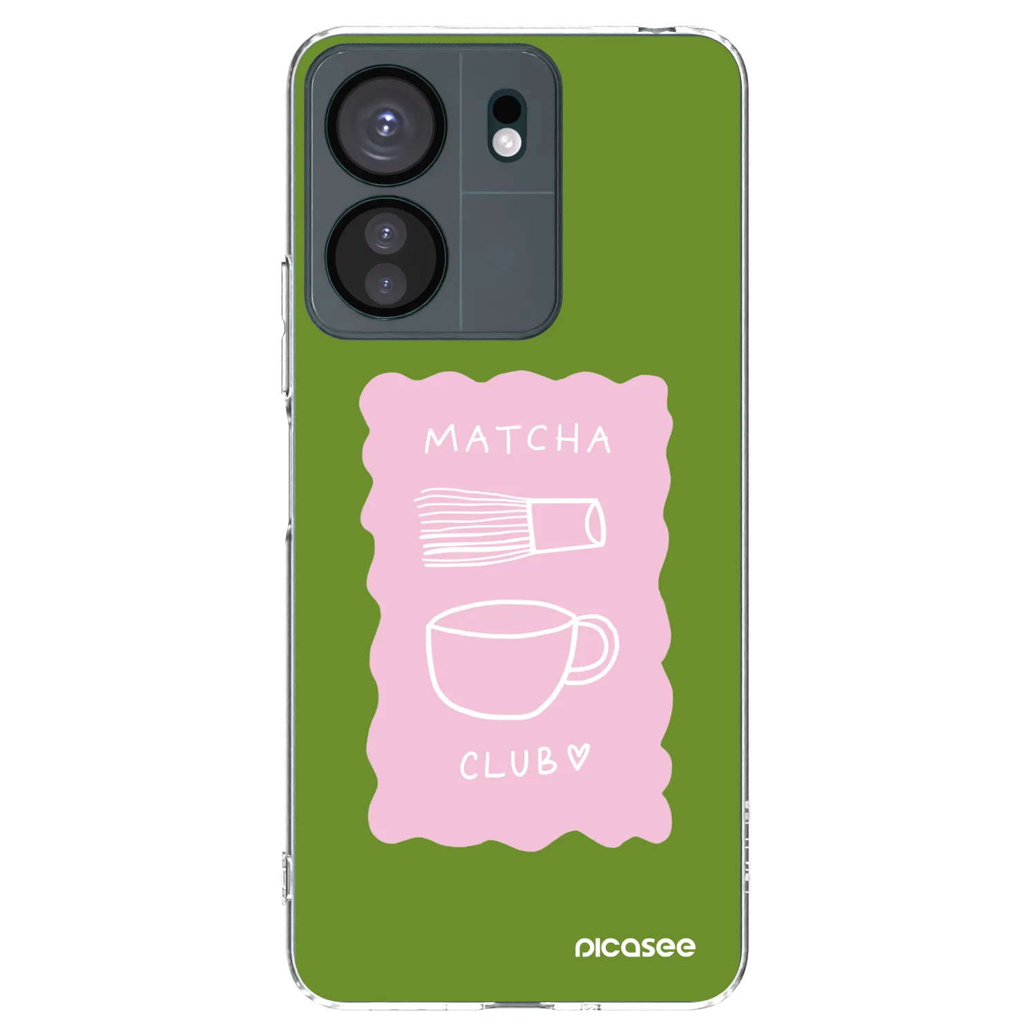 Picasee Xiaomi Redmi 13C 4G Hülle - Transparentes Silikon - Matcha club