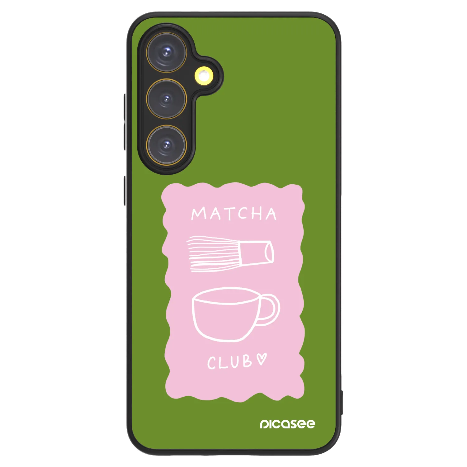 Picasee ULTIMATE CASE PowerShare für Samsung Galaxy S24 FE S721B - Matcha club