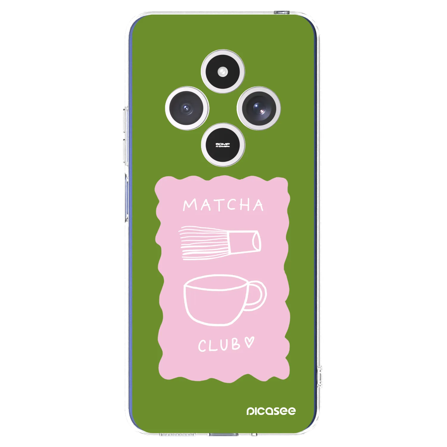 Picasee Xiaomi Redmi 14C Hülle - Transparentes Silikon - Matcha club