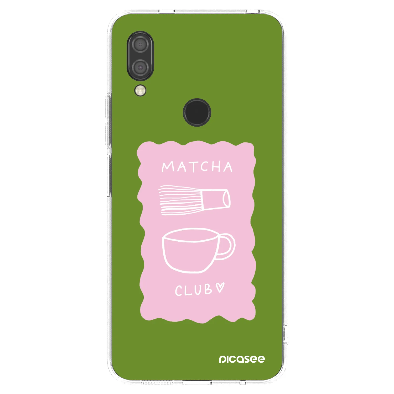 Picasee Xiaomi Redmi 7 Hülle - Transparentes Silikon - Matcha club