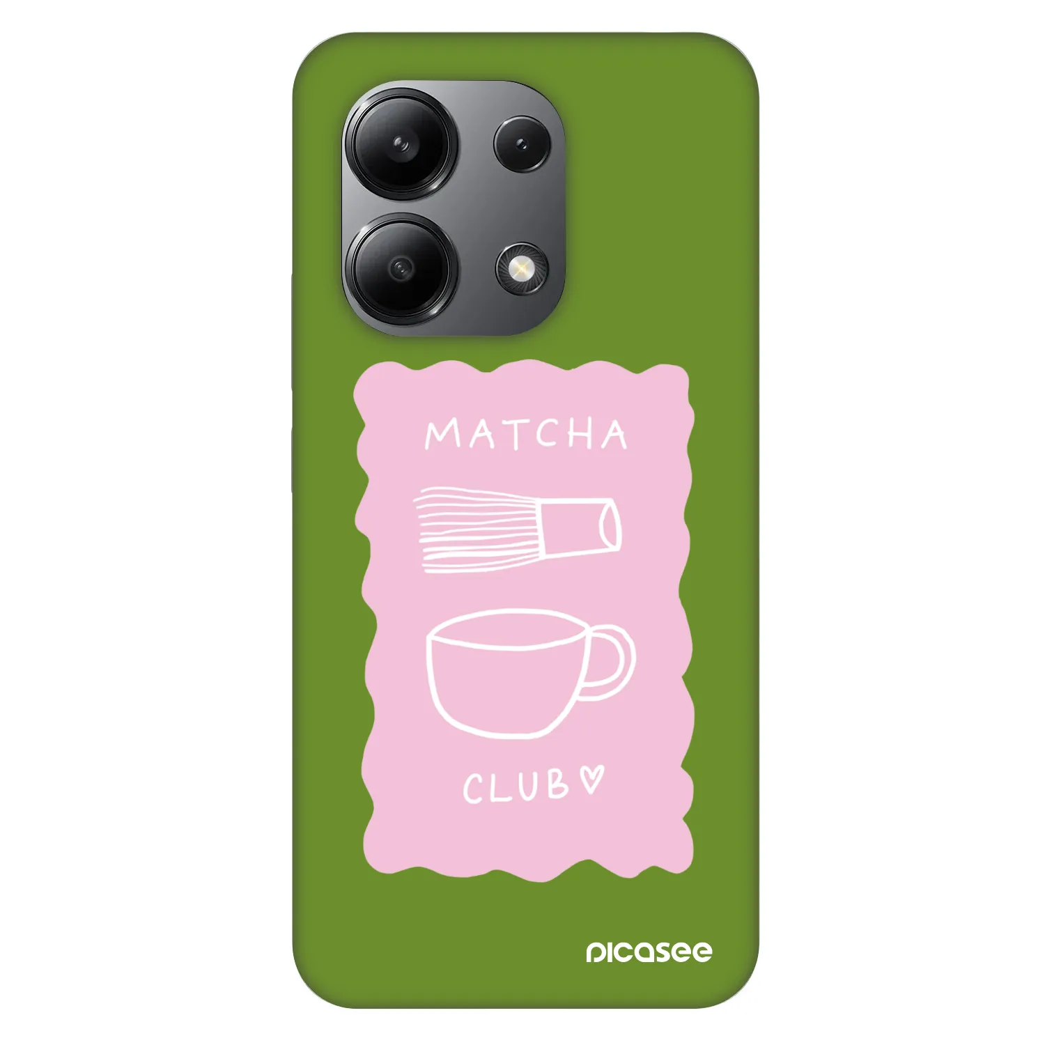 Picasee Fashion Case für Xiaomi Redmi Note 13 4G - Matcha club