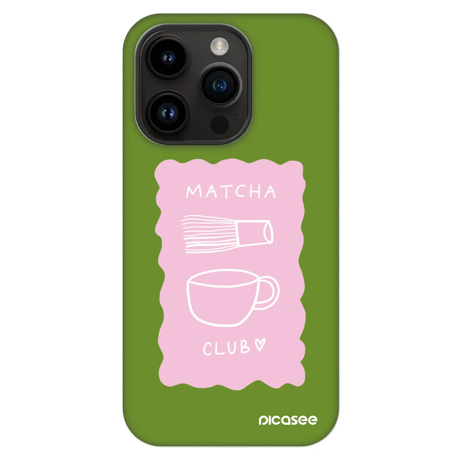 Picasee Fashion Case MagSafe für Apple iPhone 14 Pro - Matcha club