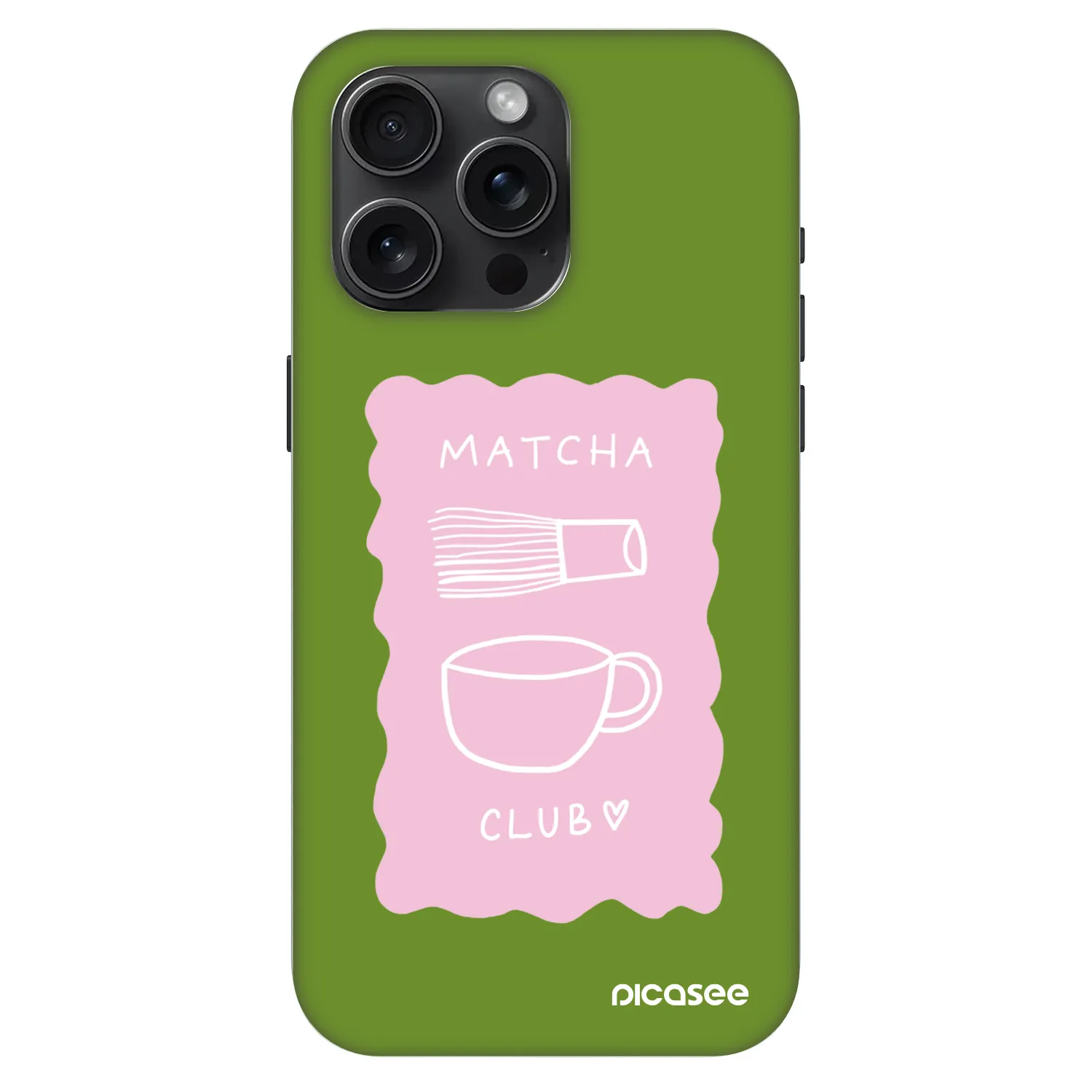 Picasee Fashion Case MagSafe für Apple iPhone 15 Pro Max - Matcha club