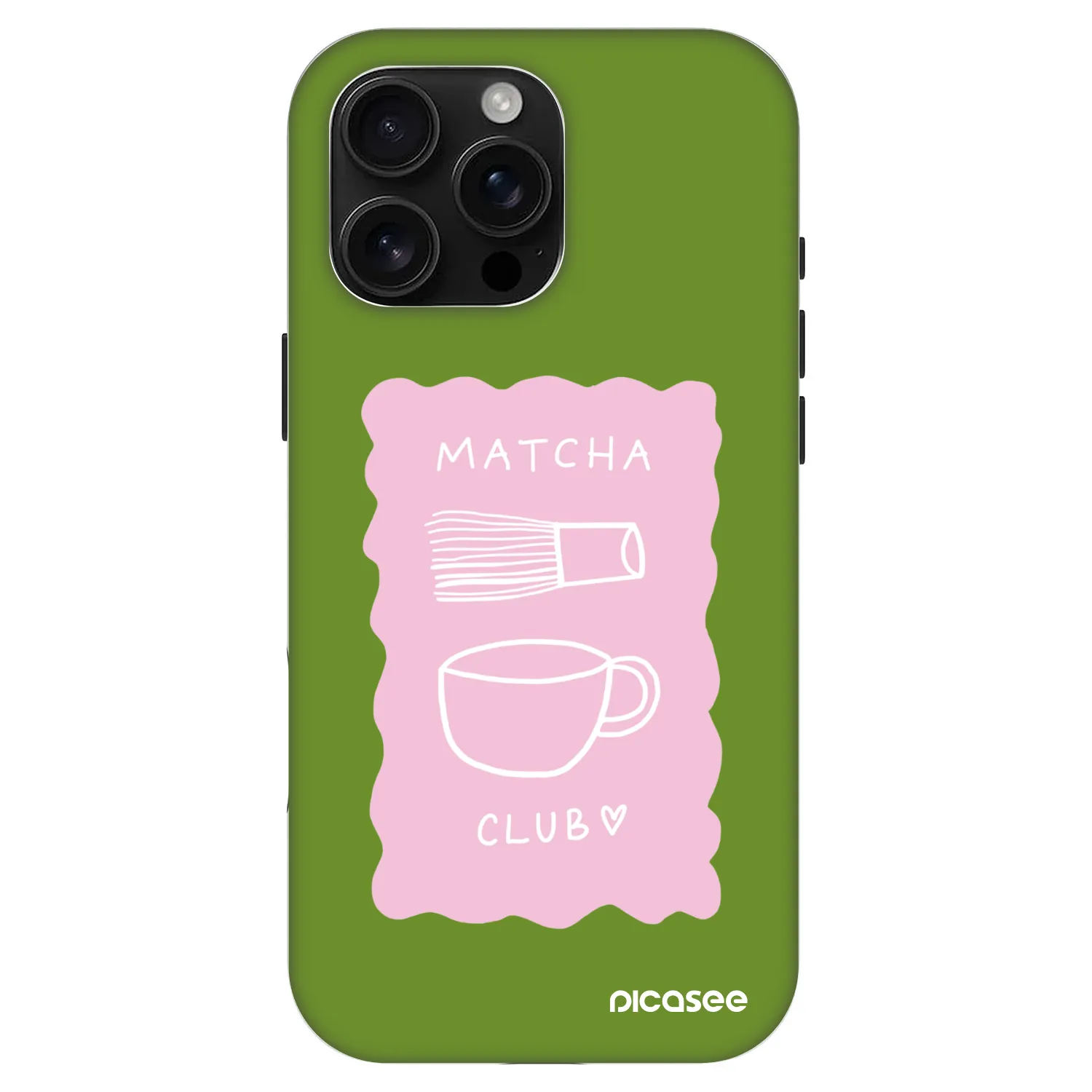 Picasee Fashion Case MagSafe für Apple iPhone 16 Pro Max - Matcha club